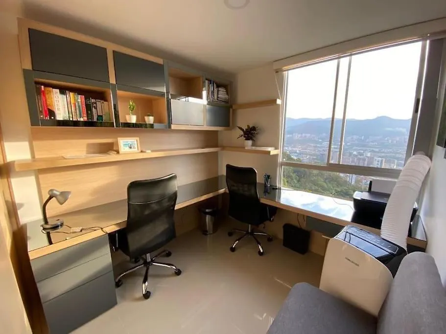 Apartamento Con Vista A Medellín Apartmán
