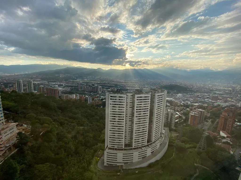 Apartamento Con Vista A Medellín 0*,