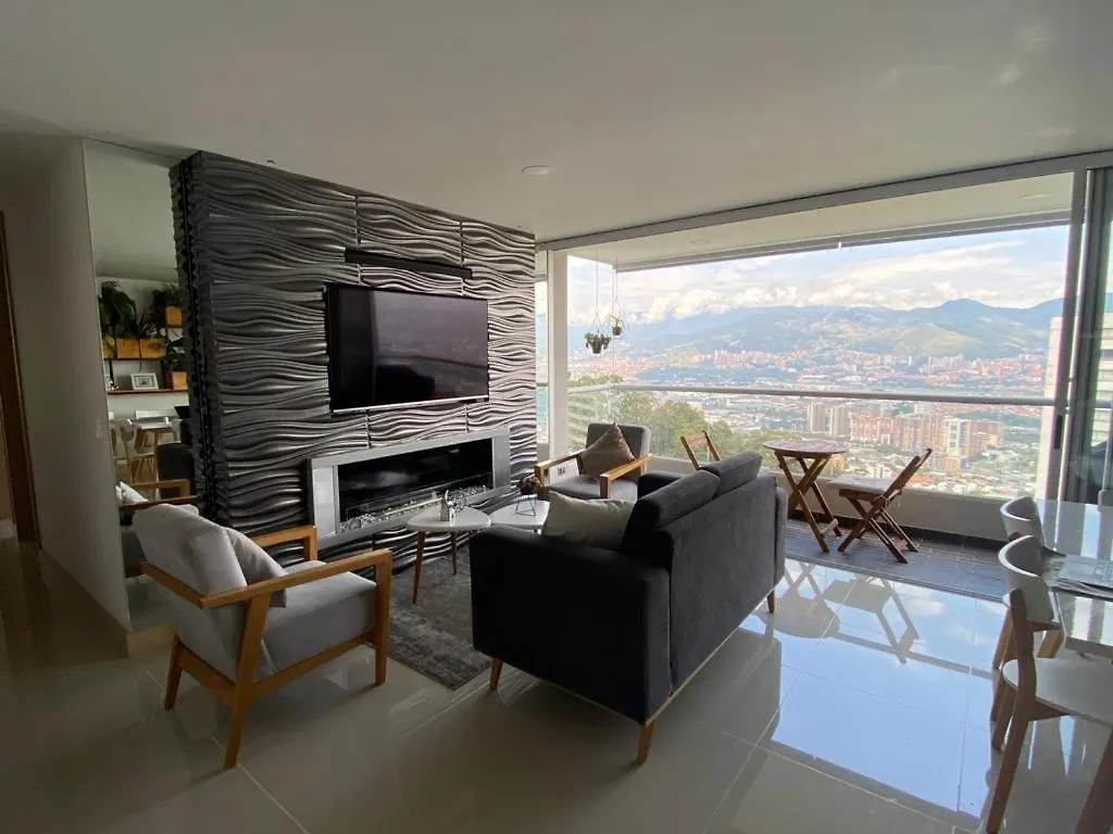 Apartamento Con Vista A Medellin 0*,