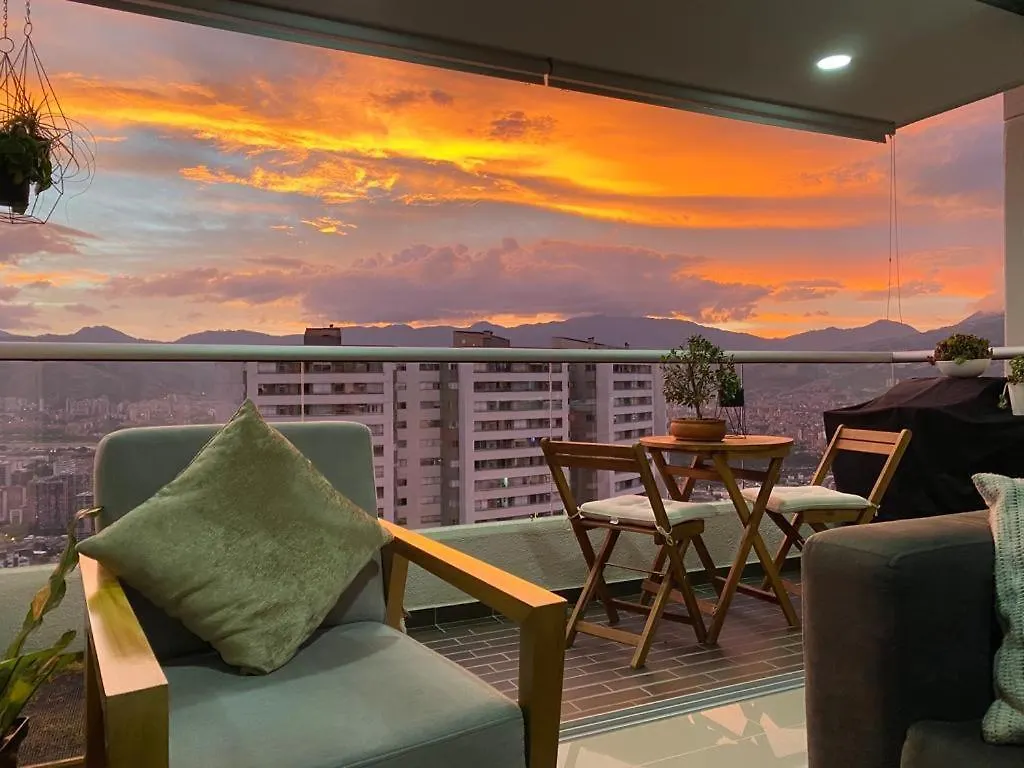 Apartamento Con Vista A Medellin